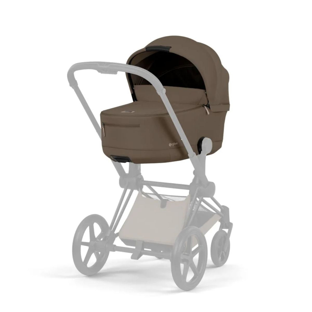 Moisés Infantil Cybex Priam Fold Lux Coconut Brown - Innovative Compact Fold