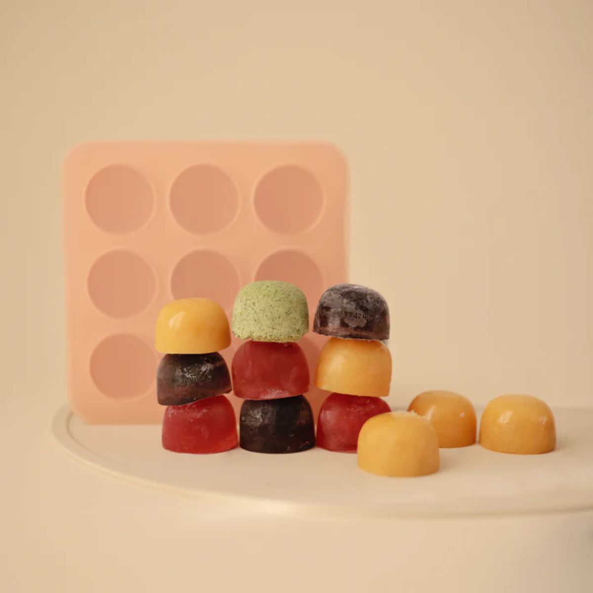 Mushie Baby Food Freezer Tray 1.5 oz - Tradewinds - Ideal for Baby Food & Breast Milk Storage